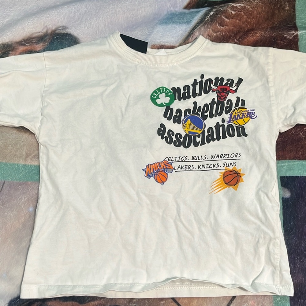 NBA Zara toddler logo tee